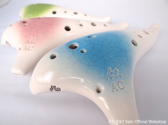 フォーカリンクオカリナ　ウーノ　アルトC 水色 ウーノ アルトC管 of STUDIO fiato Official Webshop